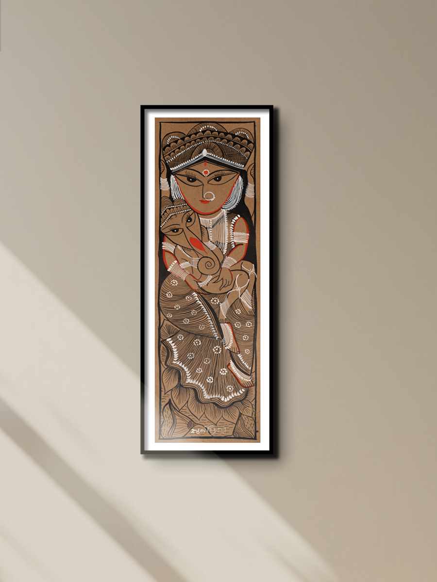 The Motherly Embrace in Bengal Pattachitra