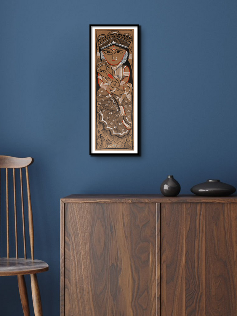 Shop The Motherly Embrace in Bengal Pattachitra