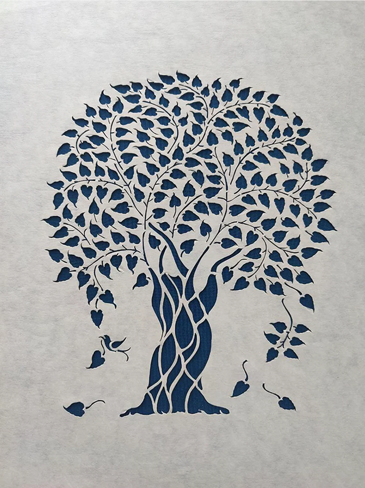 The Sacred Boughs: The Ashwatha Tree in Ashutosh Verma's Sanjhi Thumbnail
