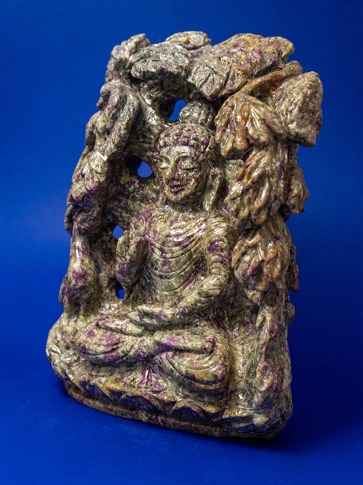 The Serenity of Tourmaline: Quartz Carving of Buddha by Prithvi Kumawat Thumbnail