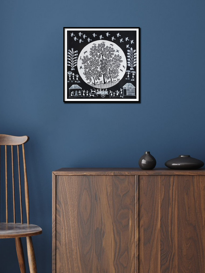 Order The Symphony of Togetherness: Warli by Dilip Bahotha