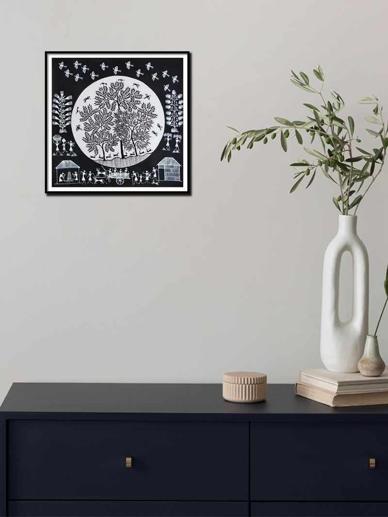 Purchase The Symphony of Togetherness: Warli by Dilip Bahotha