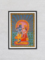 The Divine Melody Radha and Krishna's Eternal Love by Uttam Chitrakar
