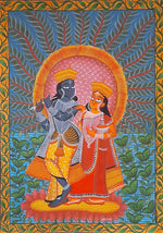 Buy The Divine Melody Radha and Krishna's Eternal Love by Uttam Chitrakar