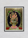 The Ganesha, Tanjore Painting by Sanjay Tandekar