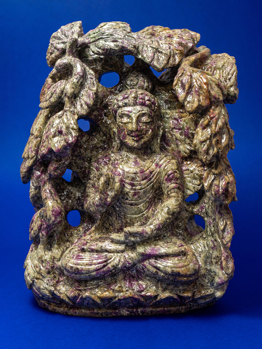 Quartz Carving of Buddha by Prithvi Kumawat