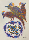 Buy The birds looking for a release, Bhil Art by Geeta Bariya