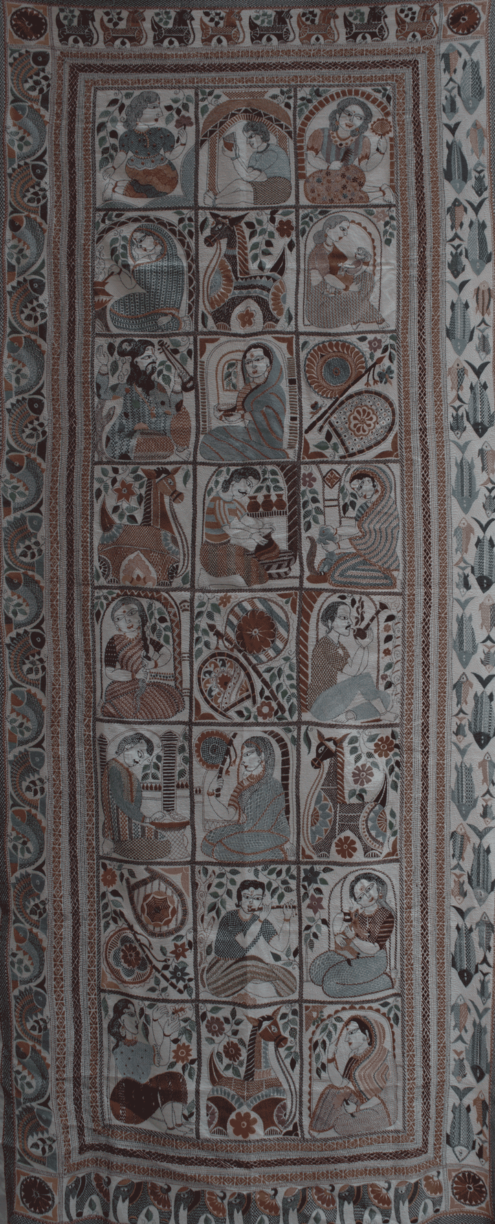 Threads of Bengal in Kantha by Mahamaya Sikdar Thumbnail