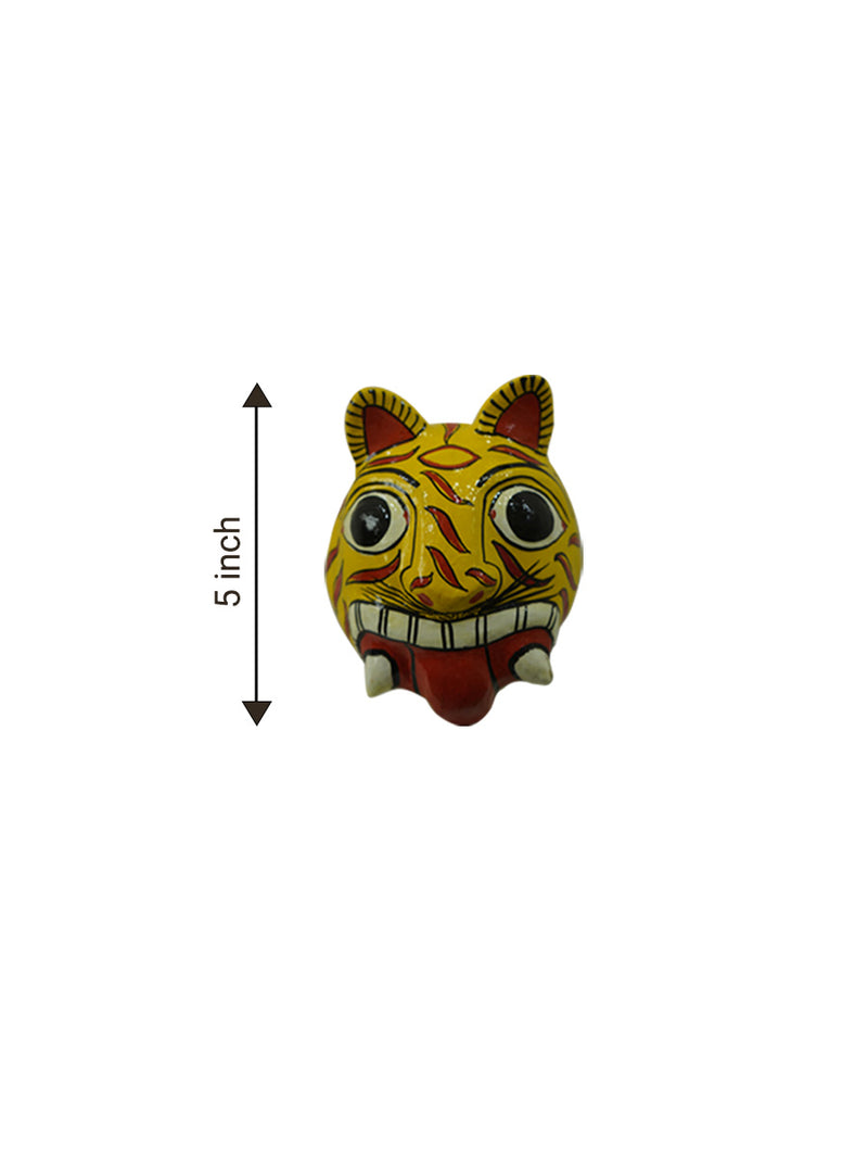Tiger in Cheriyal Mask By Sai Kiran