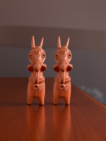 Shop Traditional Terracotta Splendor in Terracotta by Ranjan Das