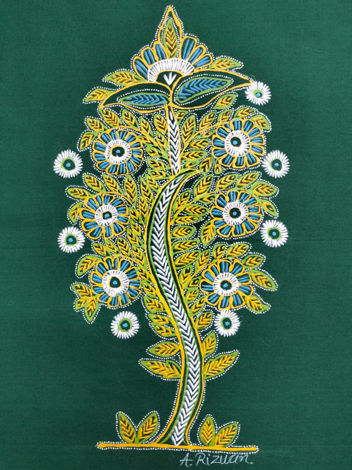 Traditional Tree of Life in Rogan by Rizwan Khatri Thumbnail
