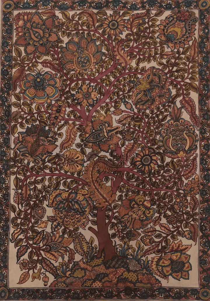 Tree In Kalamkari By Harinath N Thumbnail