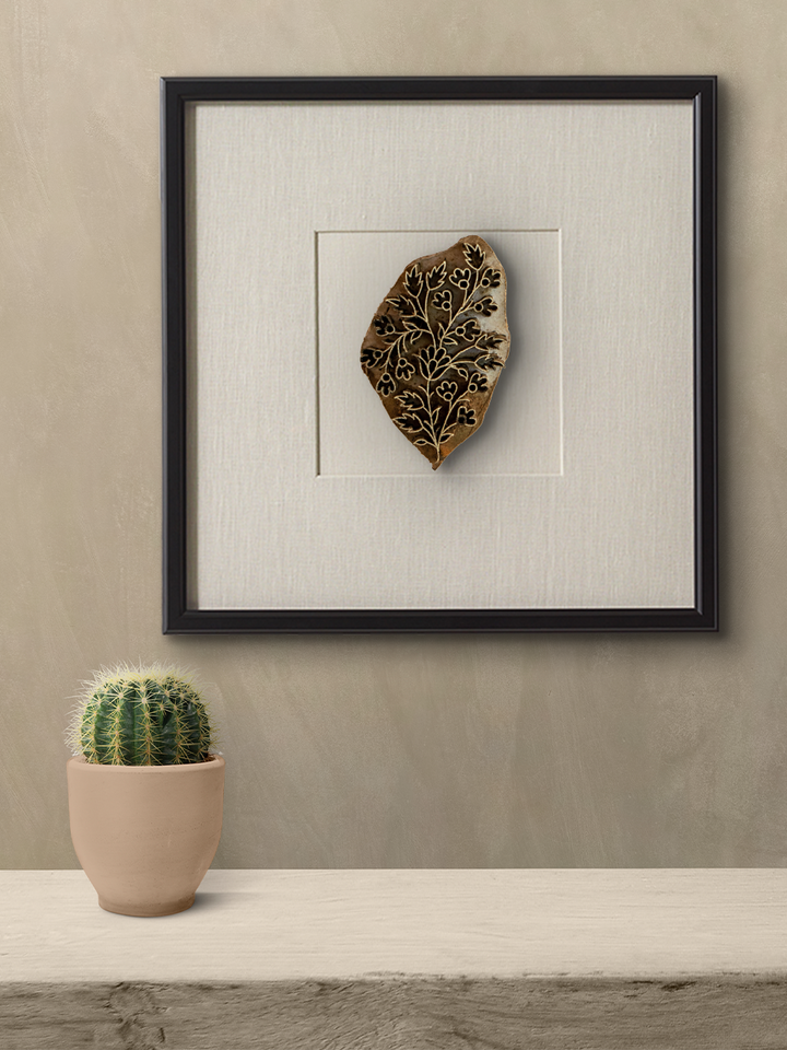 Tree Wooden Block Art by Vikas Singh Thumbnail