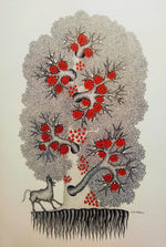 Rooted in Wonder: Trees in Gond Art by Manoj Tekam