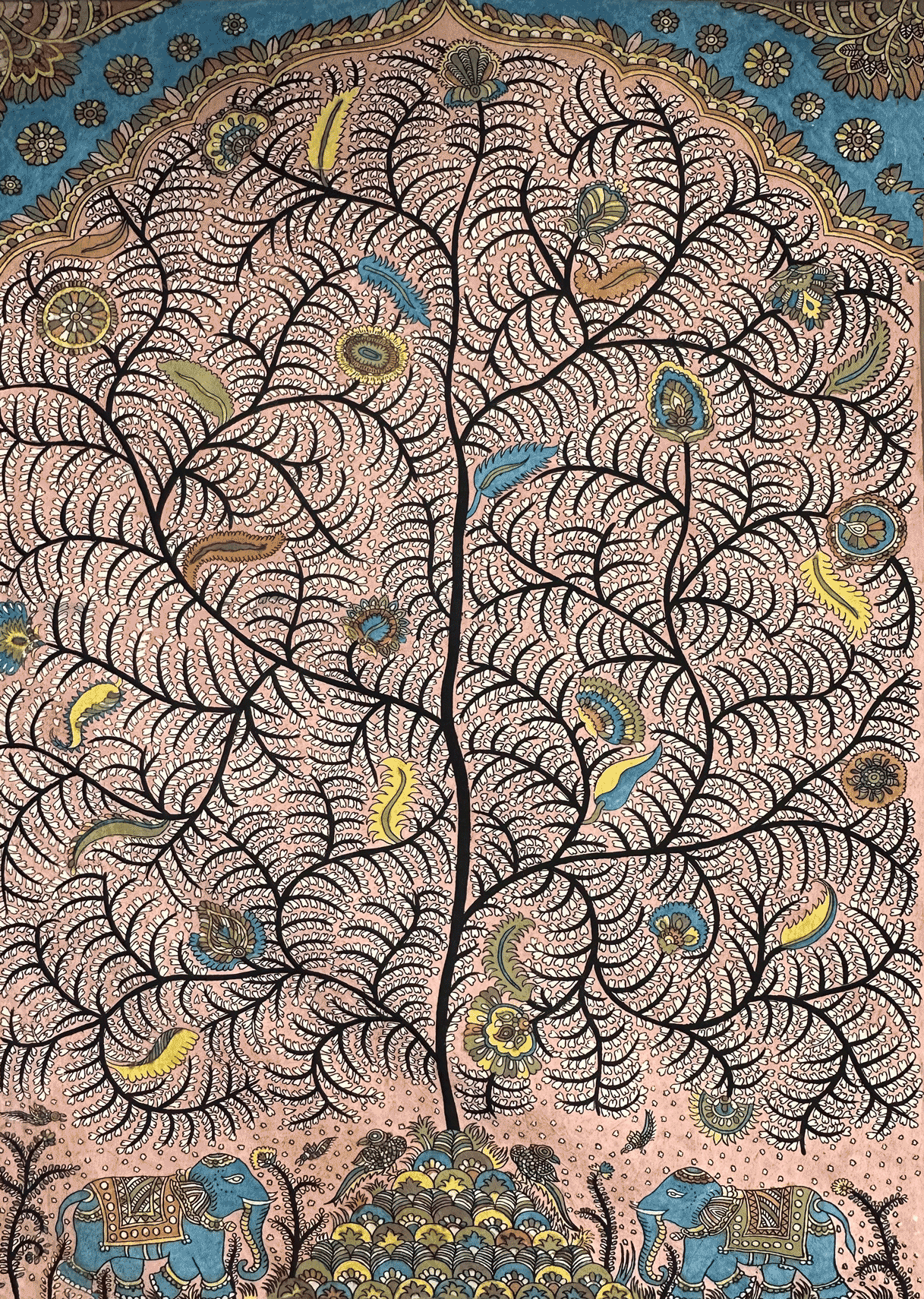 Tree Painting In Mata Ni Pachedi Artwork