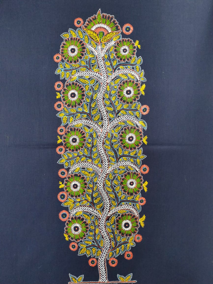 Tree in Rogan art by Rizwan Khatri Thumbnail