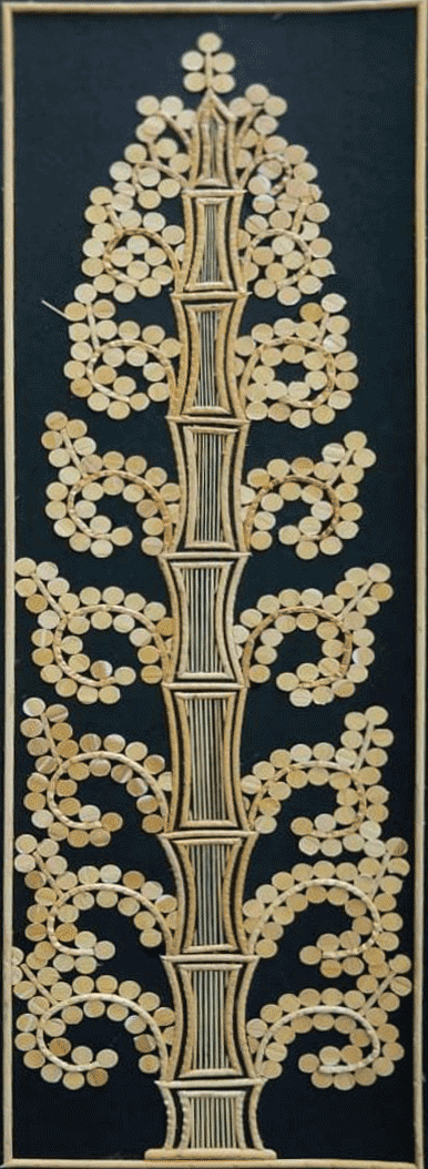Tree in Sikki Grass work by Suraj Kumar Sahu Thumbnail