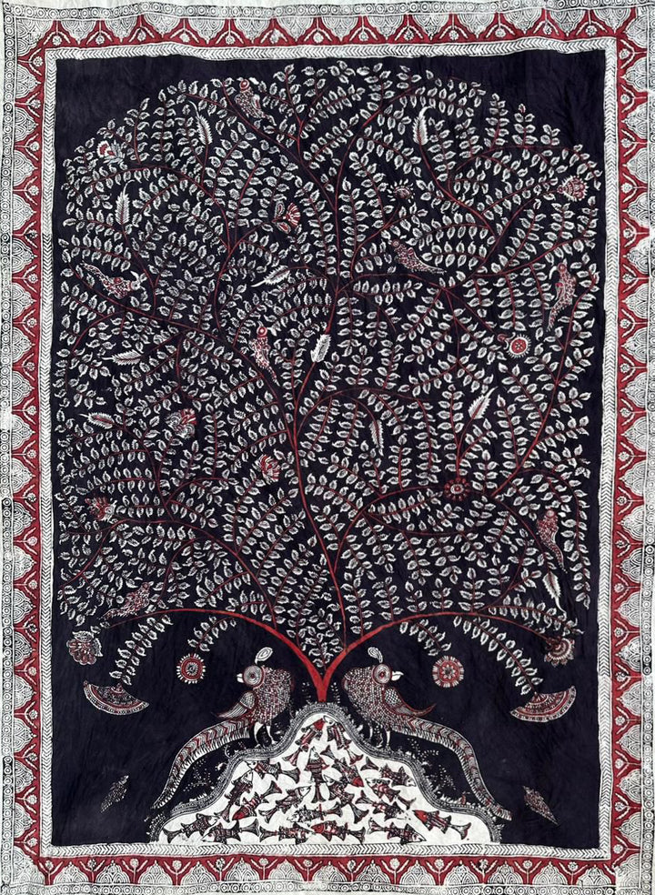 Tree Of Life Mata Ni Pachedi By Sanjay Chitara For Home Decor Thumbnail