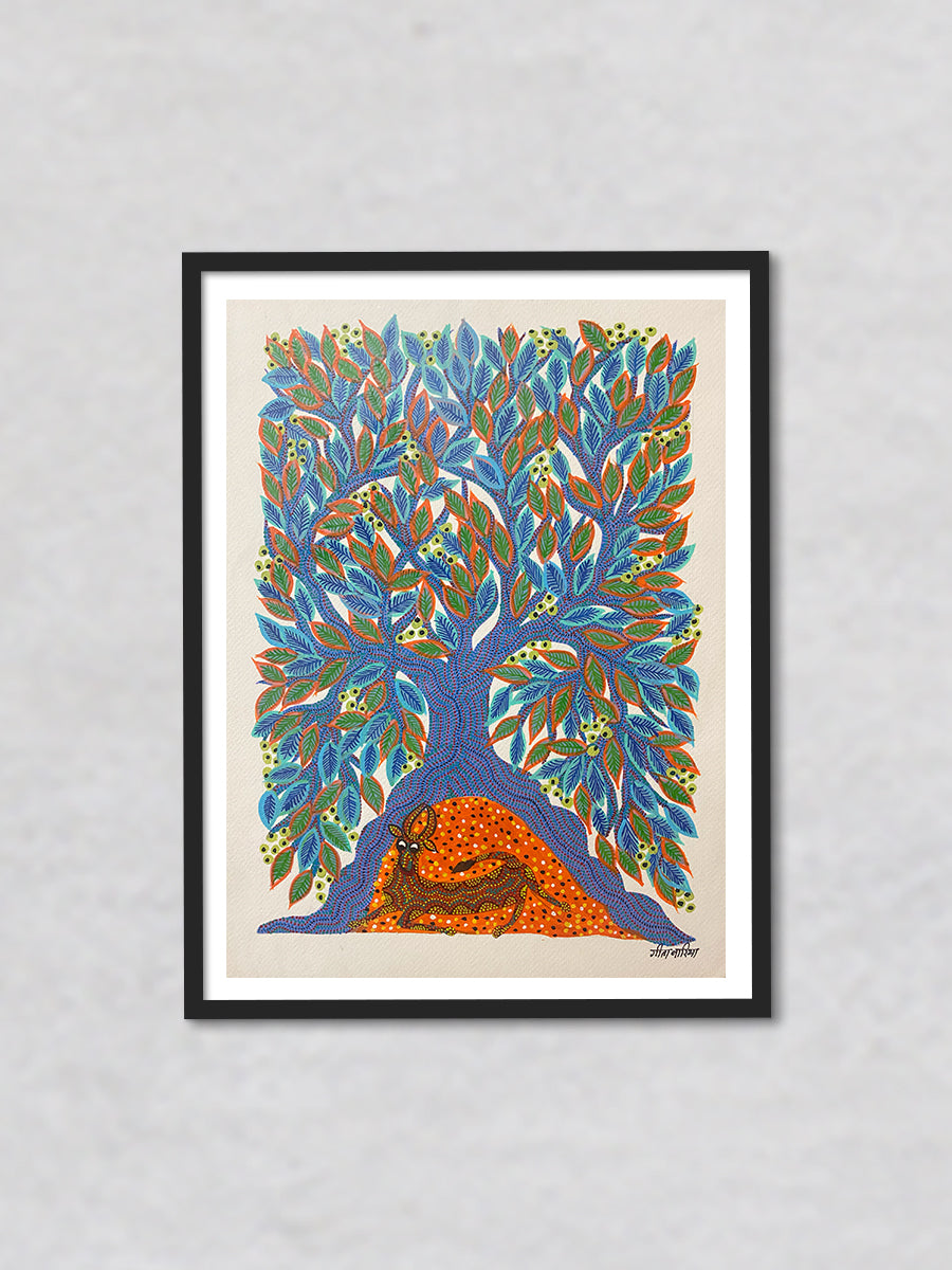 Tree of Life, Bhil Art by Geeta Bariya