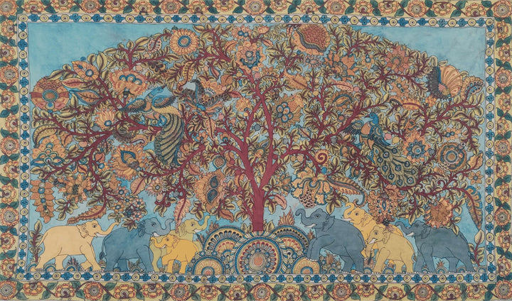 Tree of Life In Kalamkari by Harinath N Thumbnail