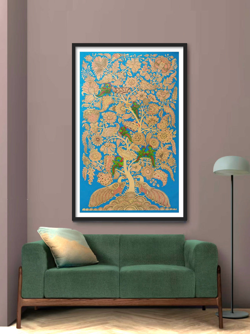 Tree of Life: Kalamkari Painting 