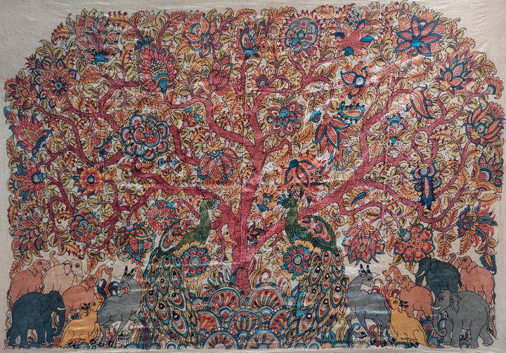 Tree of Life: Kalamkari painting by Harinath.N Thumbnail