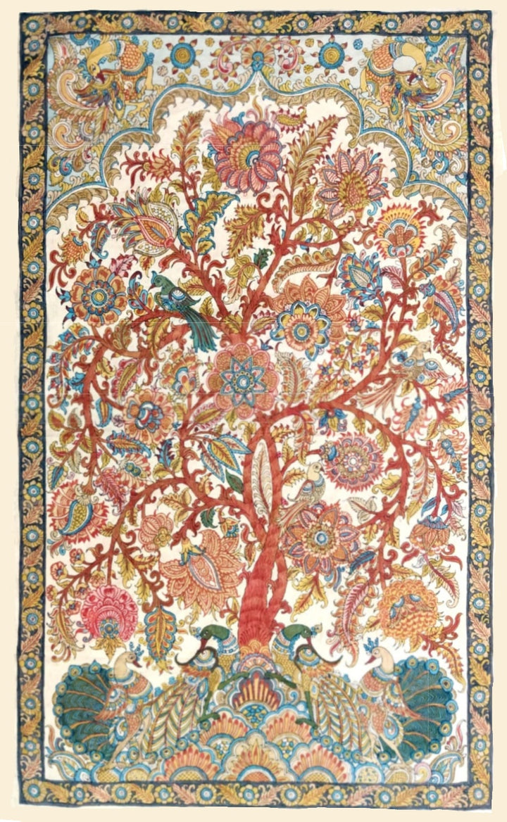 Tree of Life: Kalamkari painting by Harinath.N Thumbnail