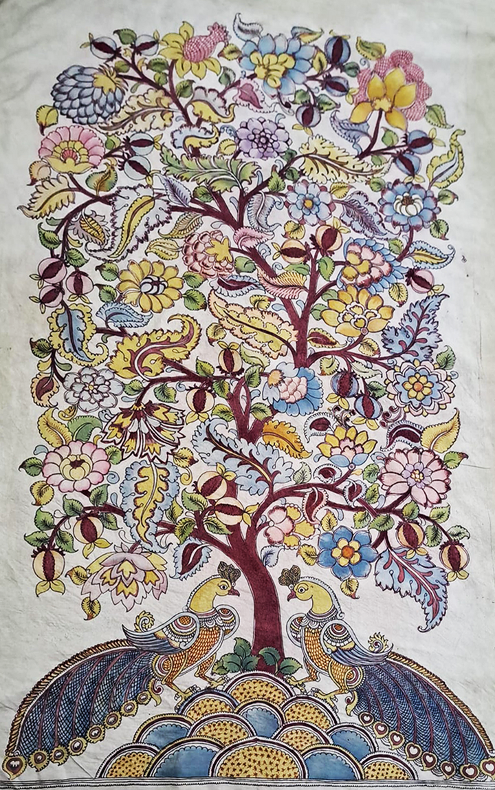 Tree of Life: Kalamkari painting by Sudheer Thumbnail