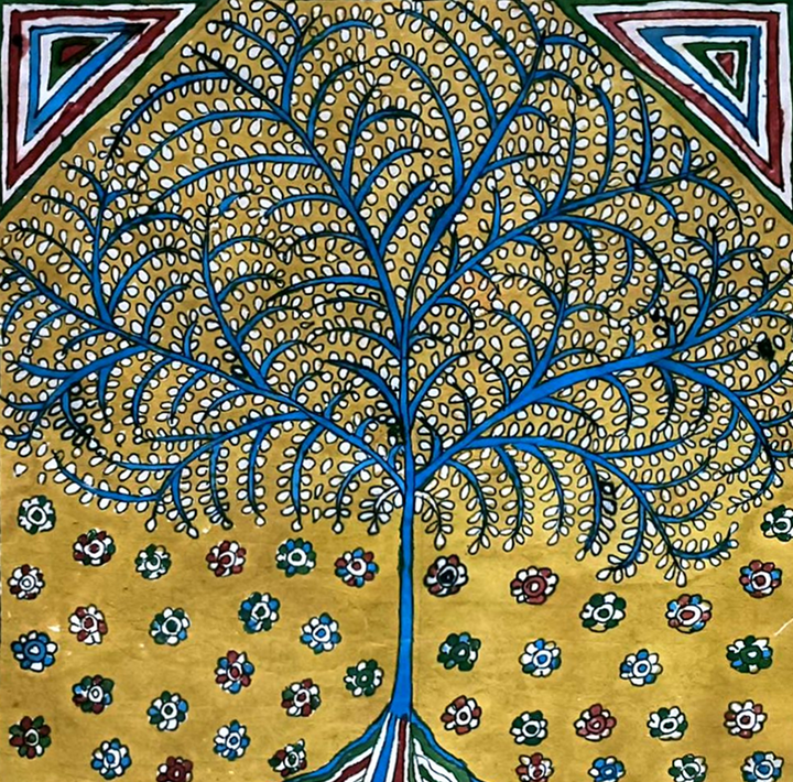 Tree Of Life Mata Ni Pachedi By Dilip Chitara For Home Decor Thumbnail