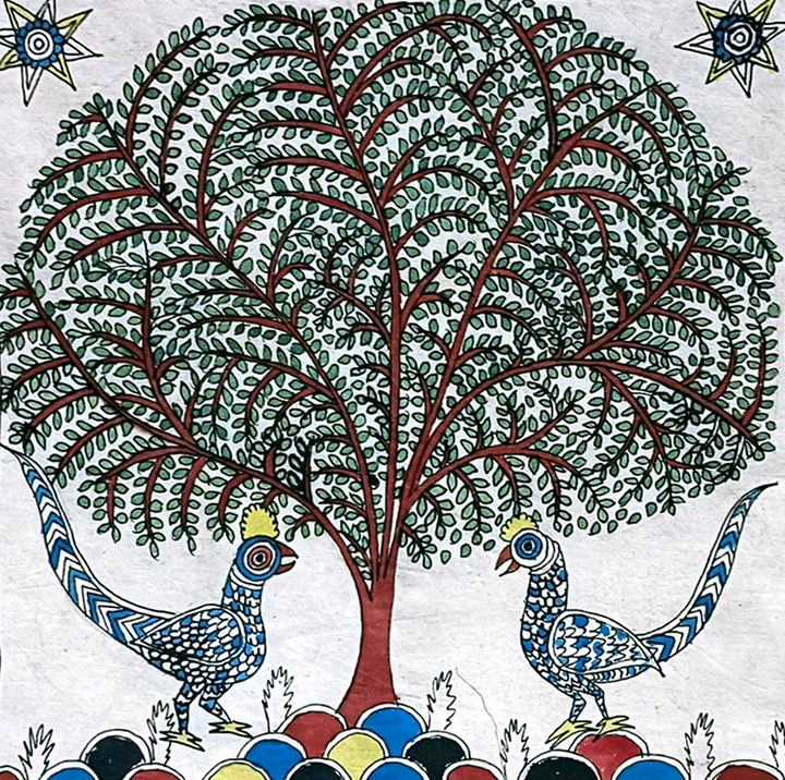 Tree Of Life Mata Ni Pachedi By Dilip Chitara For Home Decor Thumbnail