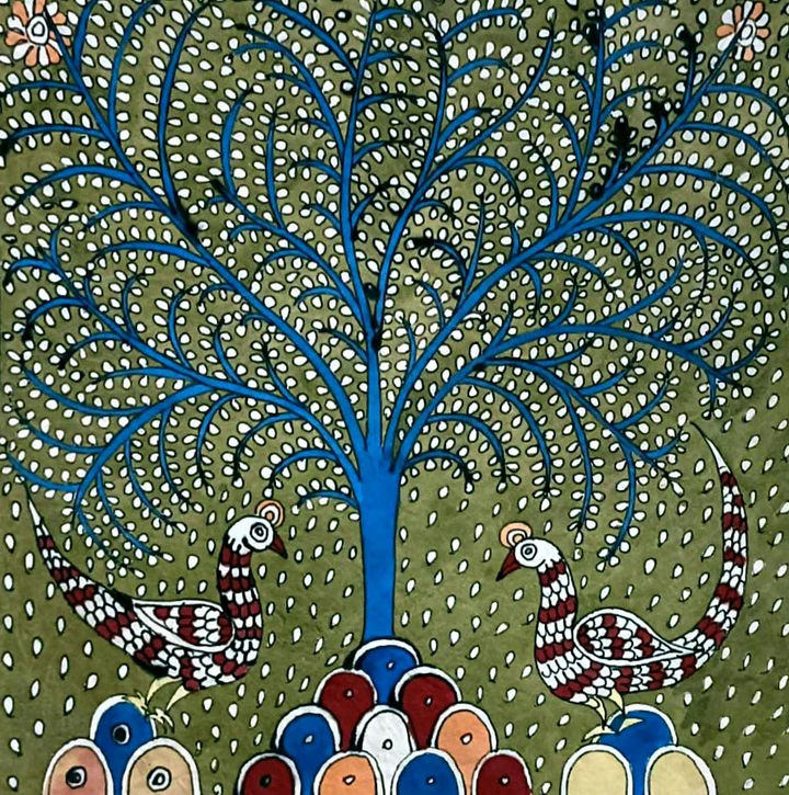 Tree Of Life Mata Ni Pachedi By Dilip Chitara For Home Decor Thumbnail