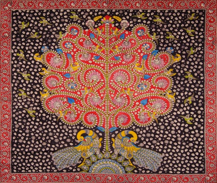 Tree Of Life Mata Ni Pachedi By Dilip Chitara For Home Decor Thumbnail