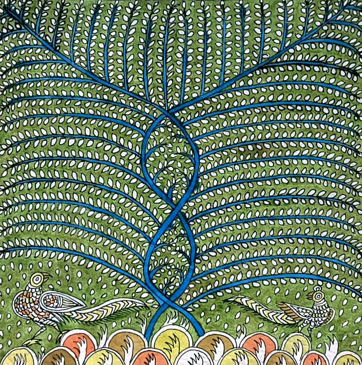 Tree Of Life Mata Ni Pachedi By Dilip Chitara For Home Decor Thumbnail