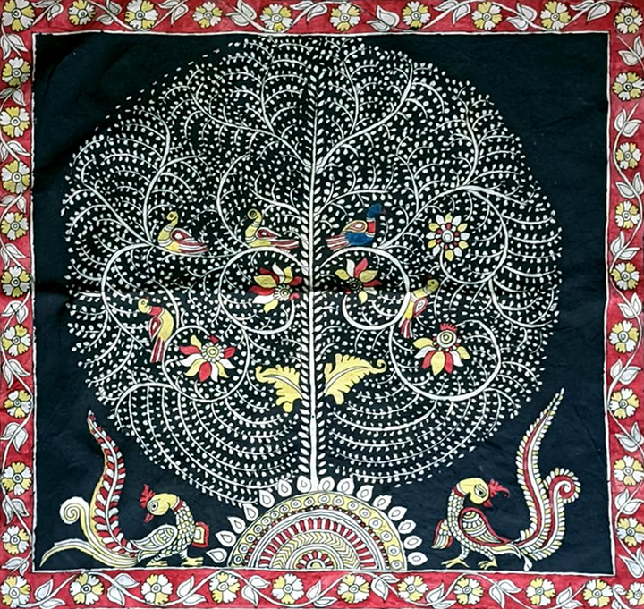 Tree Of Life Mata Ni Pachedi By Dilip Chitara For Home Decor Thumbnail
