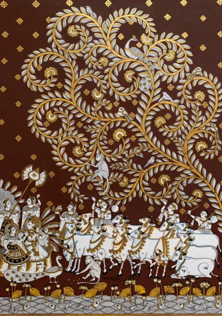 Tree of Life, Phad Painting by Kalyan Joshi Thumbnail