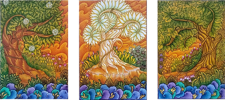 Tree of Life in Kerala Mural by Adarsh Thumbnail