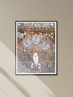 Tree of Palash: Warli painting by Anil Wangad