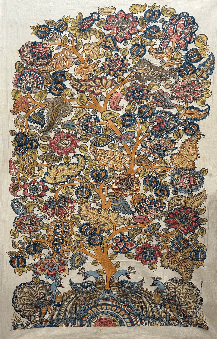Tree of life: Kalamkari Painting by Harinath.N Thumbnail