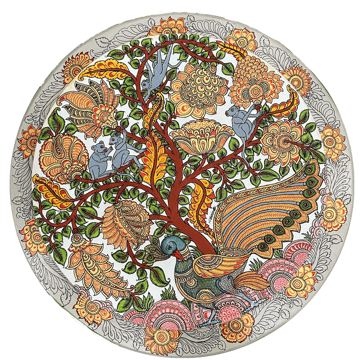 Tree of life Kalamkari inspired painting by Harinath.N Thumbnail