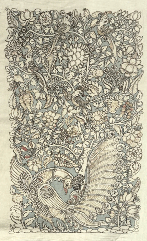 Tree of life: Train Rattle Kalamkari painting by Sudheer Thumbnail