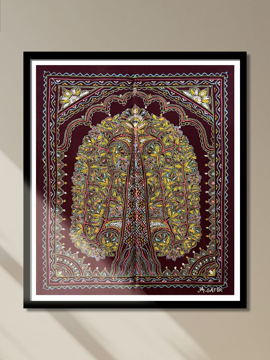 Simple Rogan Art Shop Authentic Tree Of Life Painting In Rogan Artwork