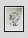 Tree, Sanjhi Artwork By Ashutosh Verma