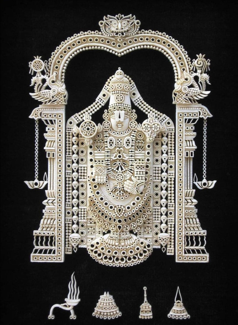 Triumphant Tripathi: A Radiant Portrait of the Divine Trinity by Harsh Chhajed