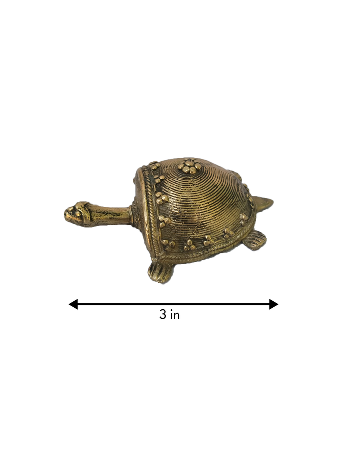 Turtle In Dhokra by Anil Baghmare Thumbnail