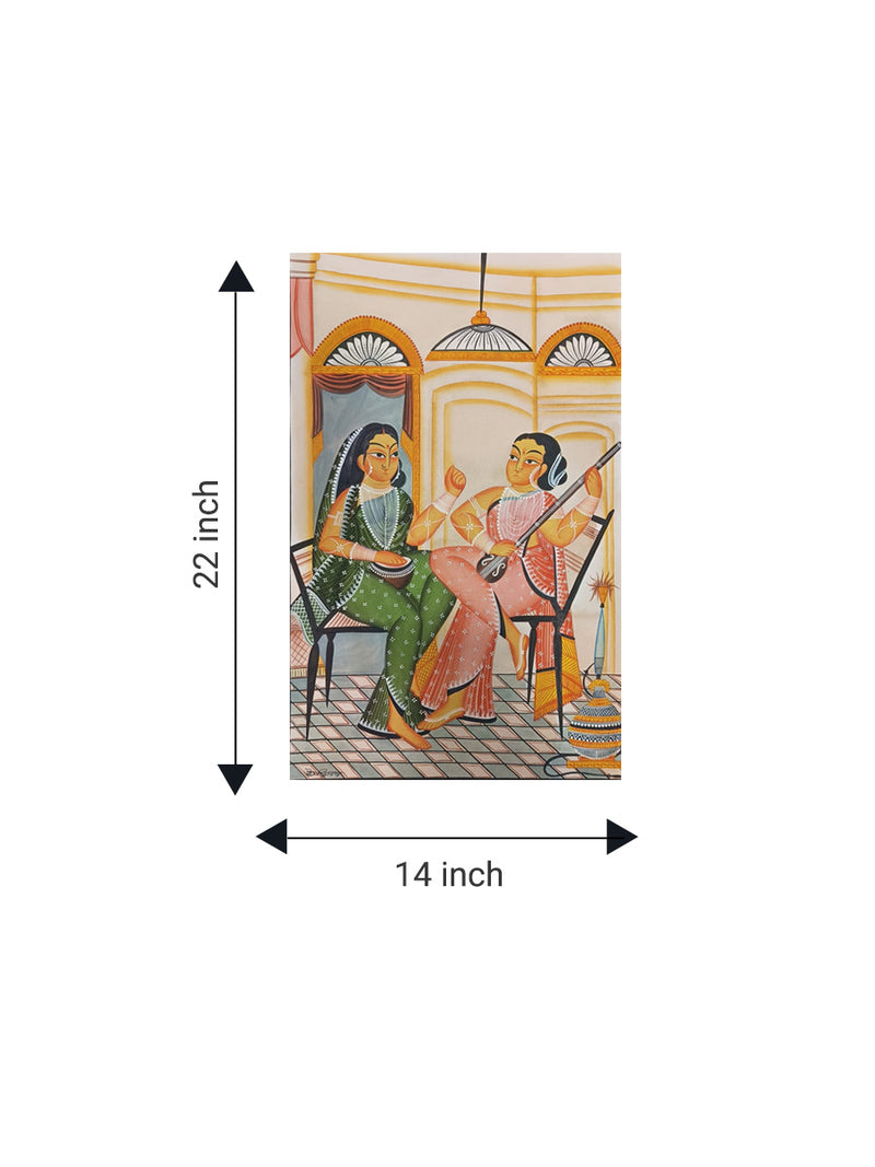 Two Musicians in Kalighat for sale