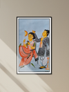 Unity in Relaxation: A Kalighat Painting by Uttam Chitrakar