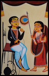 Buy Breezes of Affection: Uttam Chitrakar's Kalighat Couple