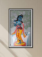 Kalighat Chronicles: Uttam Chitrakar's Krishna for Sale