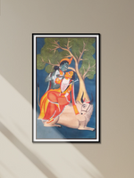 A Tale of Radha and Krishna: Uttam Chitrakar's Kalighat