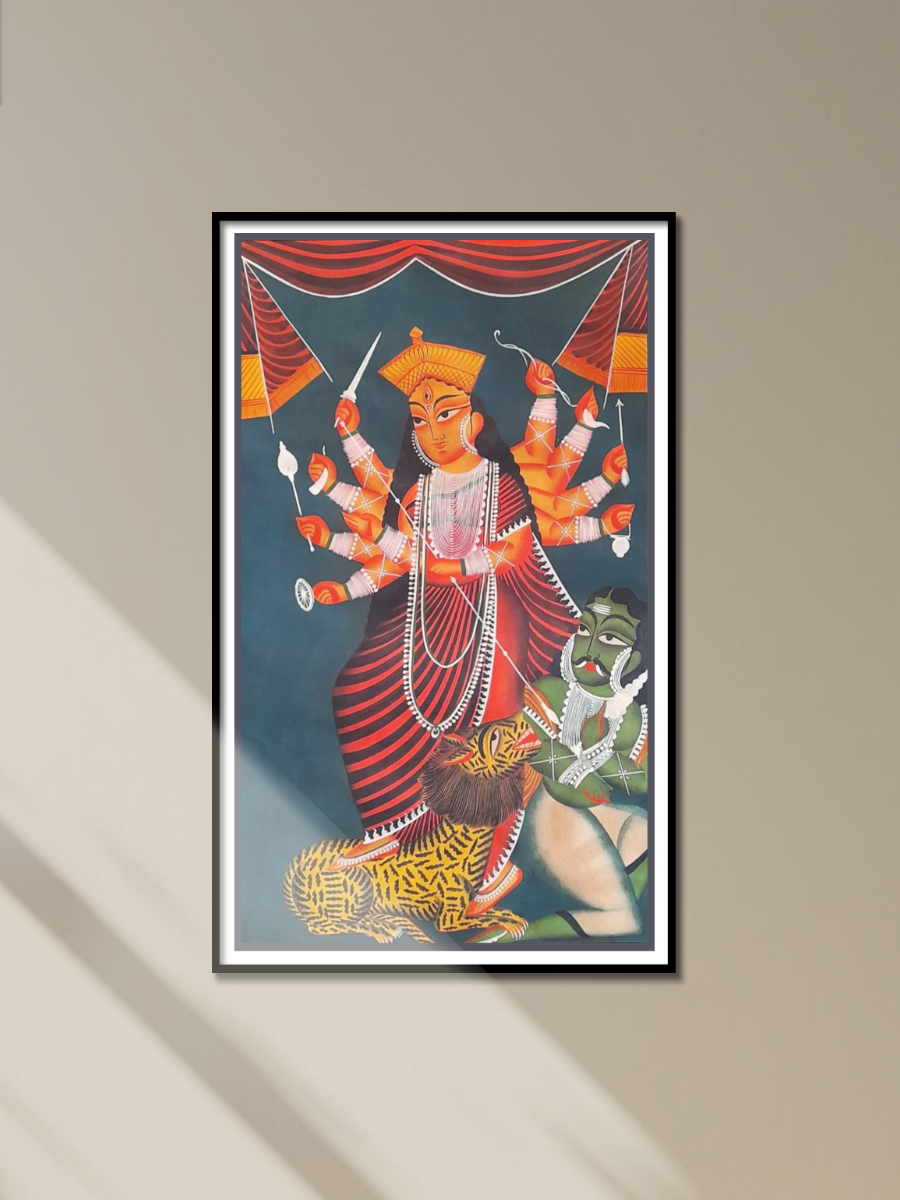 Buy Kalighat Reflections: Uttam Chitrakar's Colourful Devotion